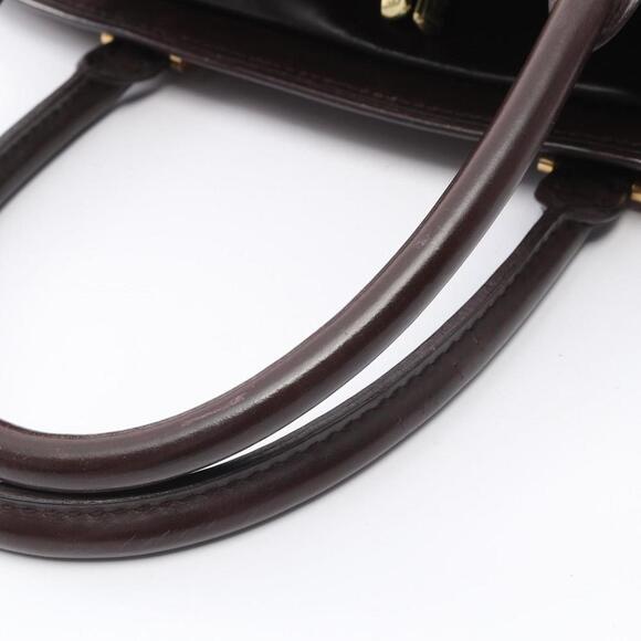 LOUIS VUITTON Brown Damier Leather Bag - Picture 9 of 11